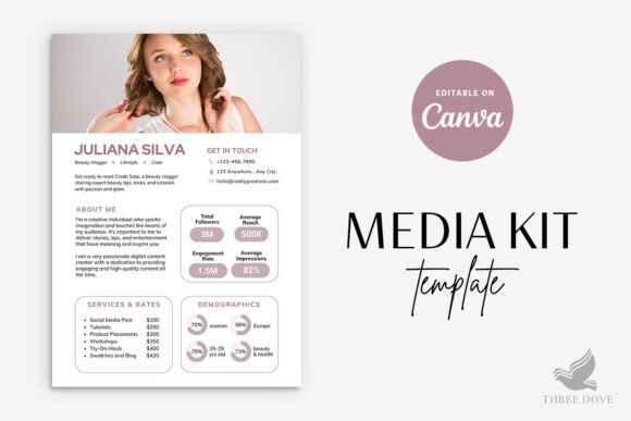 Download Royal Color Theme Media Kit Template - Premium Resources