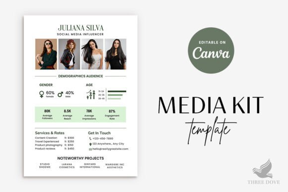 Download Royal Green Media Kit Template - Premium Resources