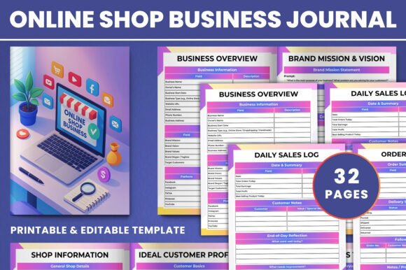 Download Online Shop Business Journal - Premium Resources